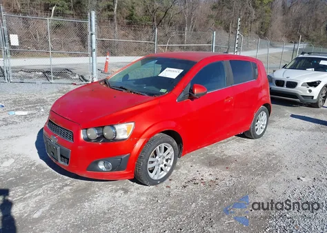 2012 Chevrolet Sonic 2Lt из США, поврежденный, VIN 1G1JC6SH2C4137111